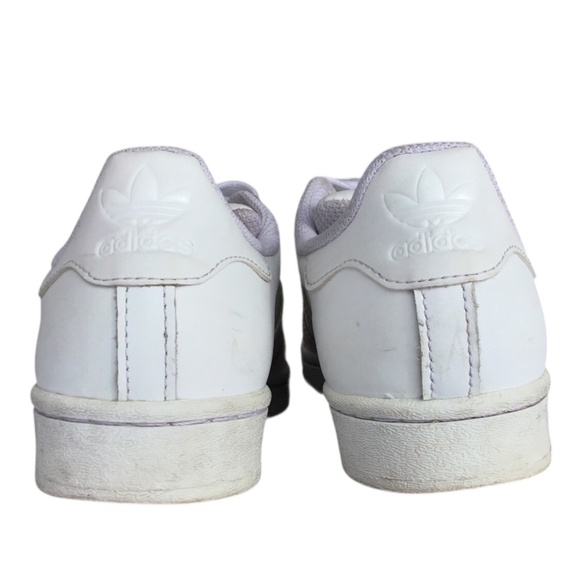 Adidas White Superstar Shoes - Picture 10 of 10